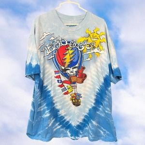 Dead & Company Men's T-shirt Size  XL Summer Tour 2017 tie dye Grateful Dead